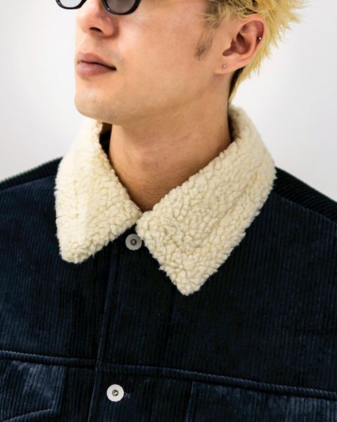 FreshService SHERPA CORDUROY RANCH JACKET (NAVY) 新作発売！