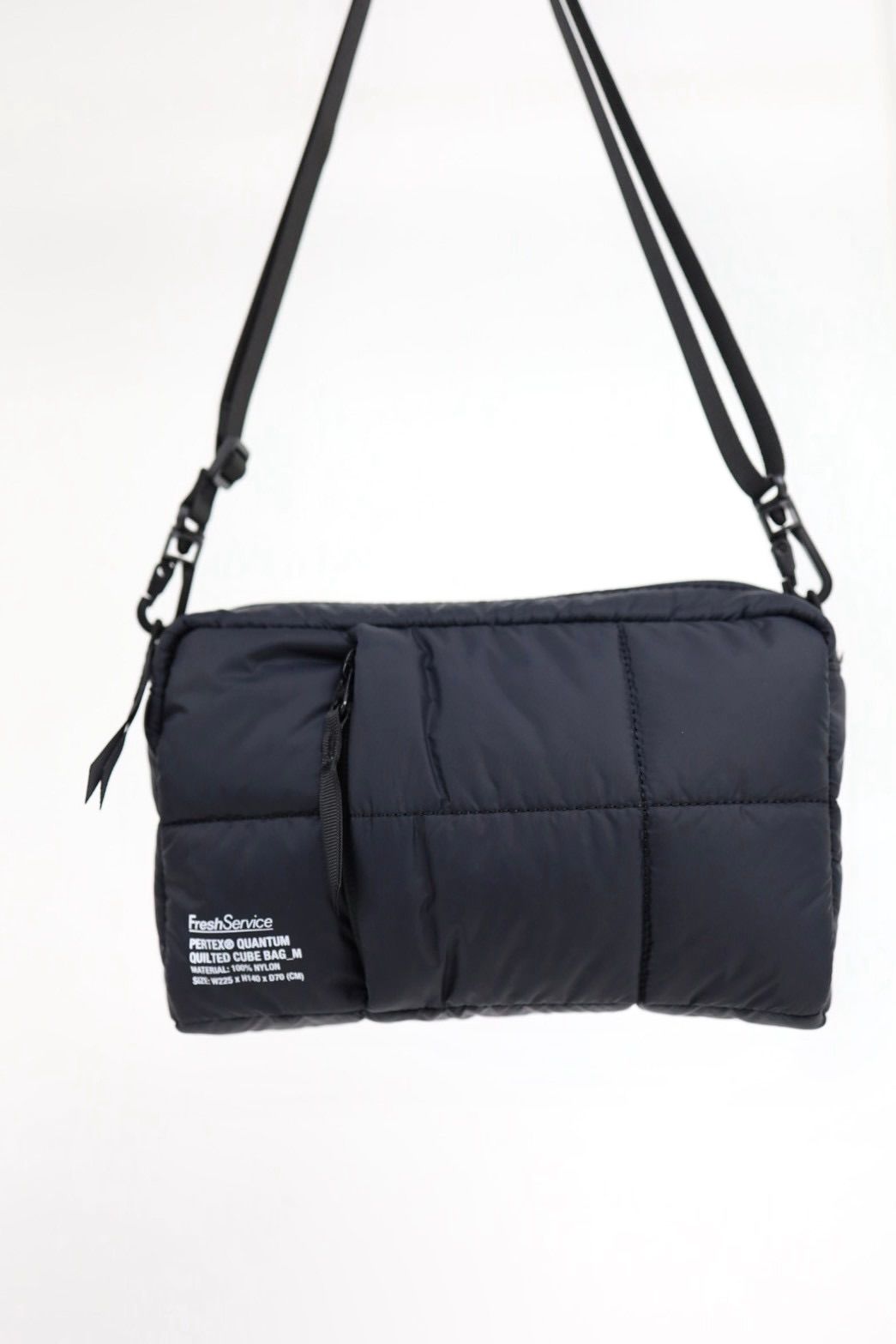 フレッシュサービス 26AW PERTEX® QUANTUM QUILTED CUBE BAG_M(FSP263-90021)BLACK☆10月17日(土)新作発売！