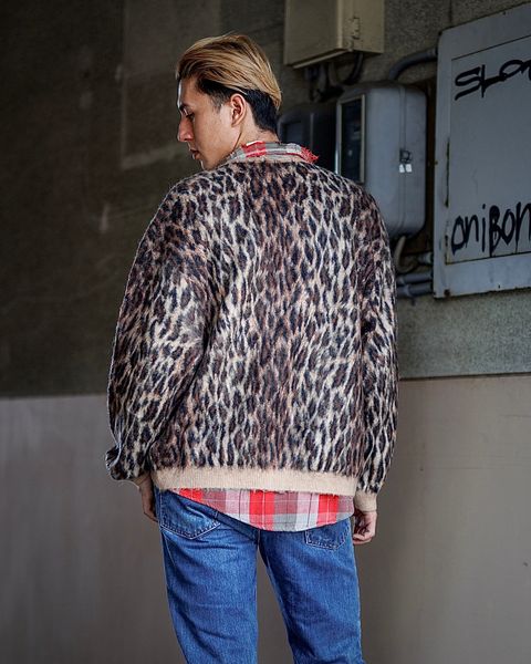 セントマイケル MOHAIR CARDIGAN スタイル !