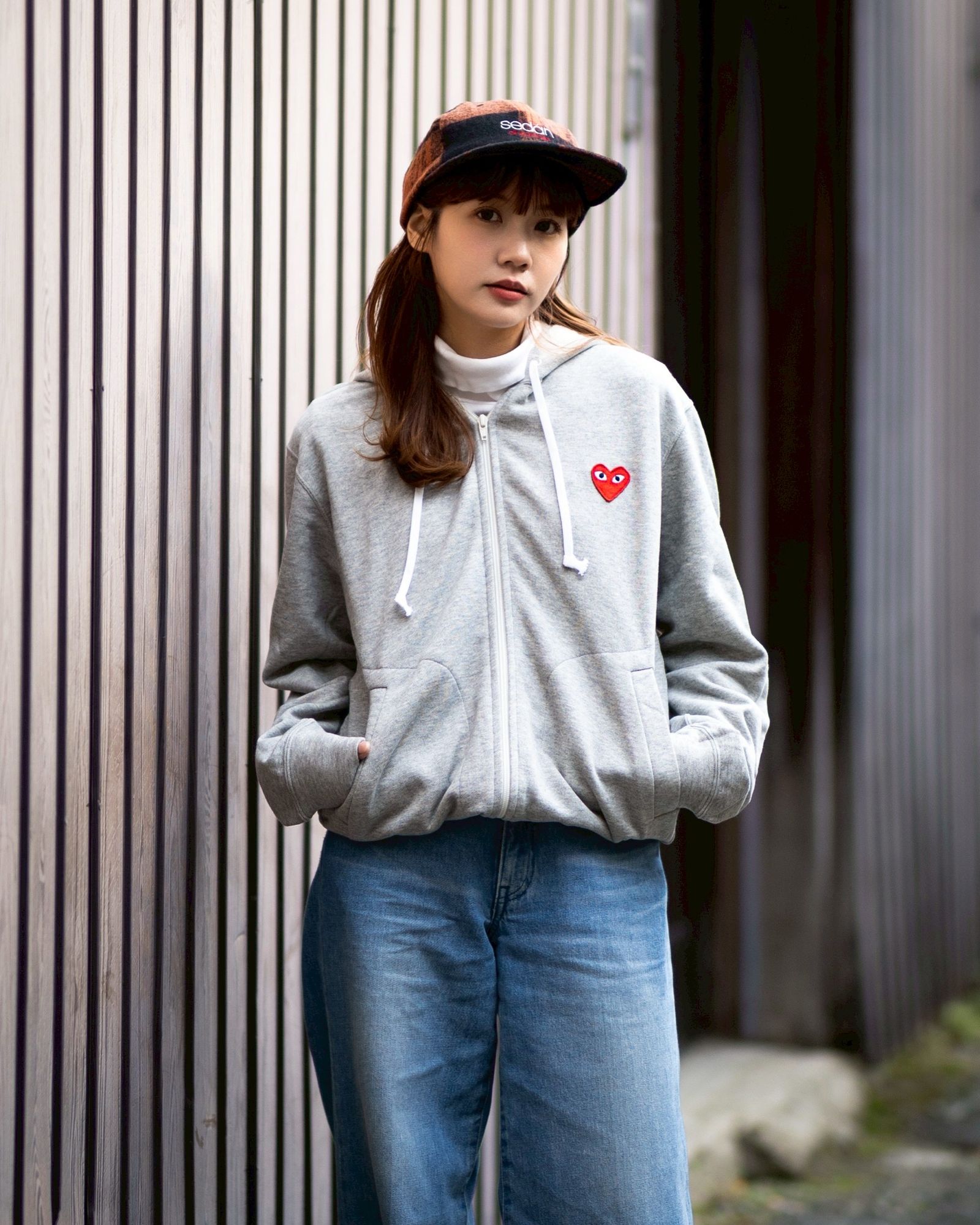 PLAY COMME des GARCONS 新作ZIP HOODED SWEATSHIRT style.2025.12.8