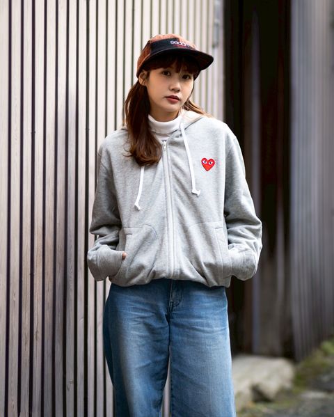 PLAY COMME des GARCONS 新作ZIP HOODED SWEATSHIRT style.2025.12.8