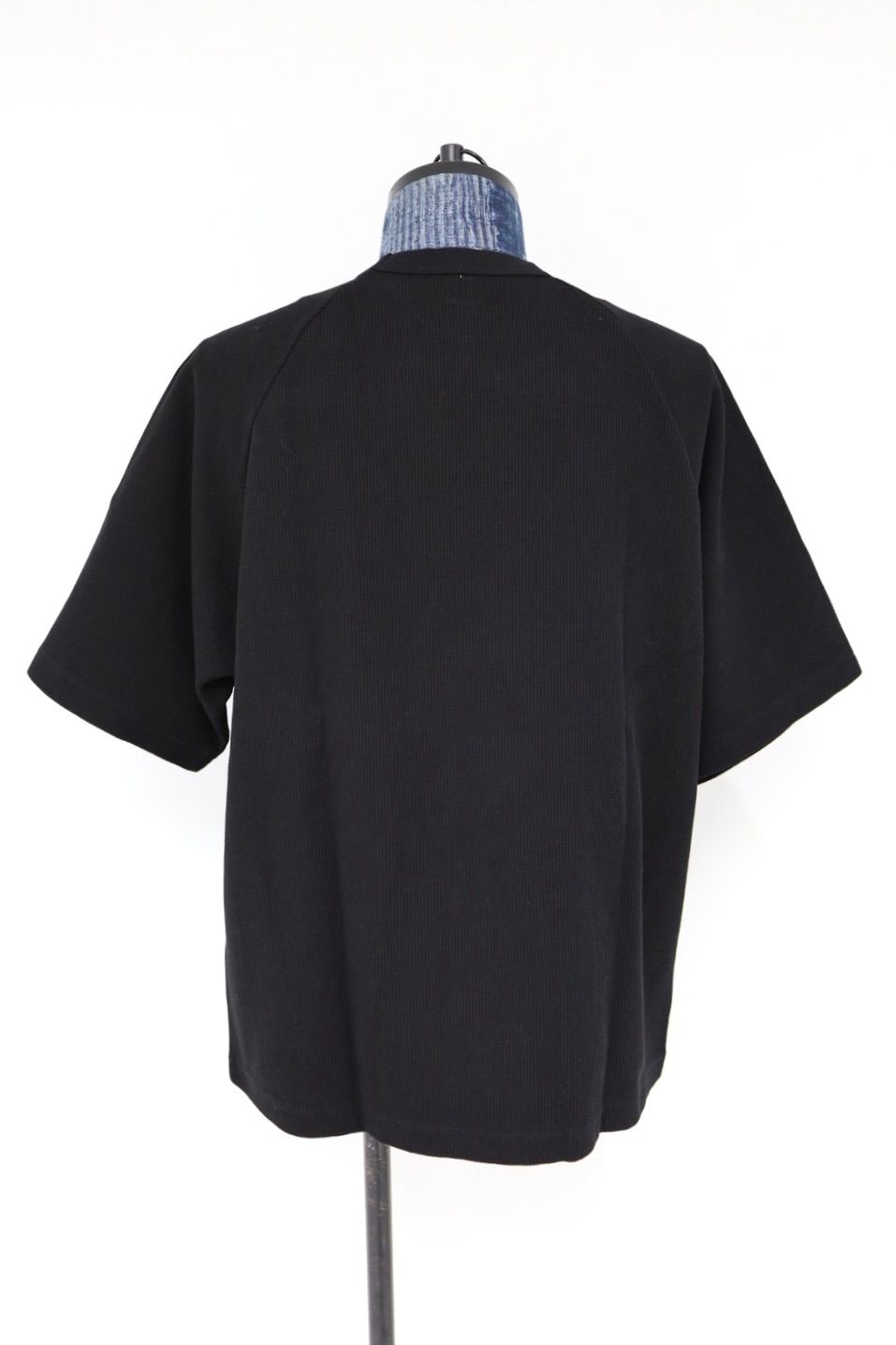 blurhms ROOTSTOCK ブラームスルーツストック 26SS Rough&Smooth Thermal Raglan Tee(bROOTS24S21S26)Black☆3月27日(金)新作発売！