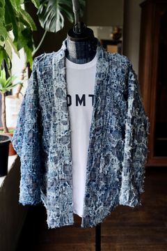 ファンダメンタル デニムジャケットBORO SASHIKO HAORI JACKET (FA25/SPFD11)INDIGO
