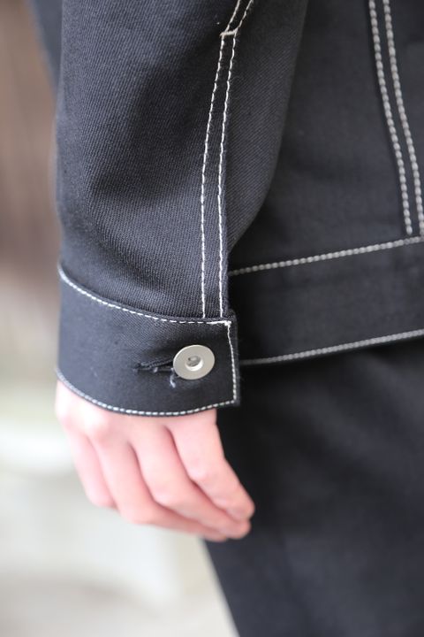 sulvam 2021SS Mens slim denim jacket & Mens boots cut denim pants style.2020.12.19.