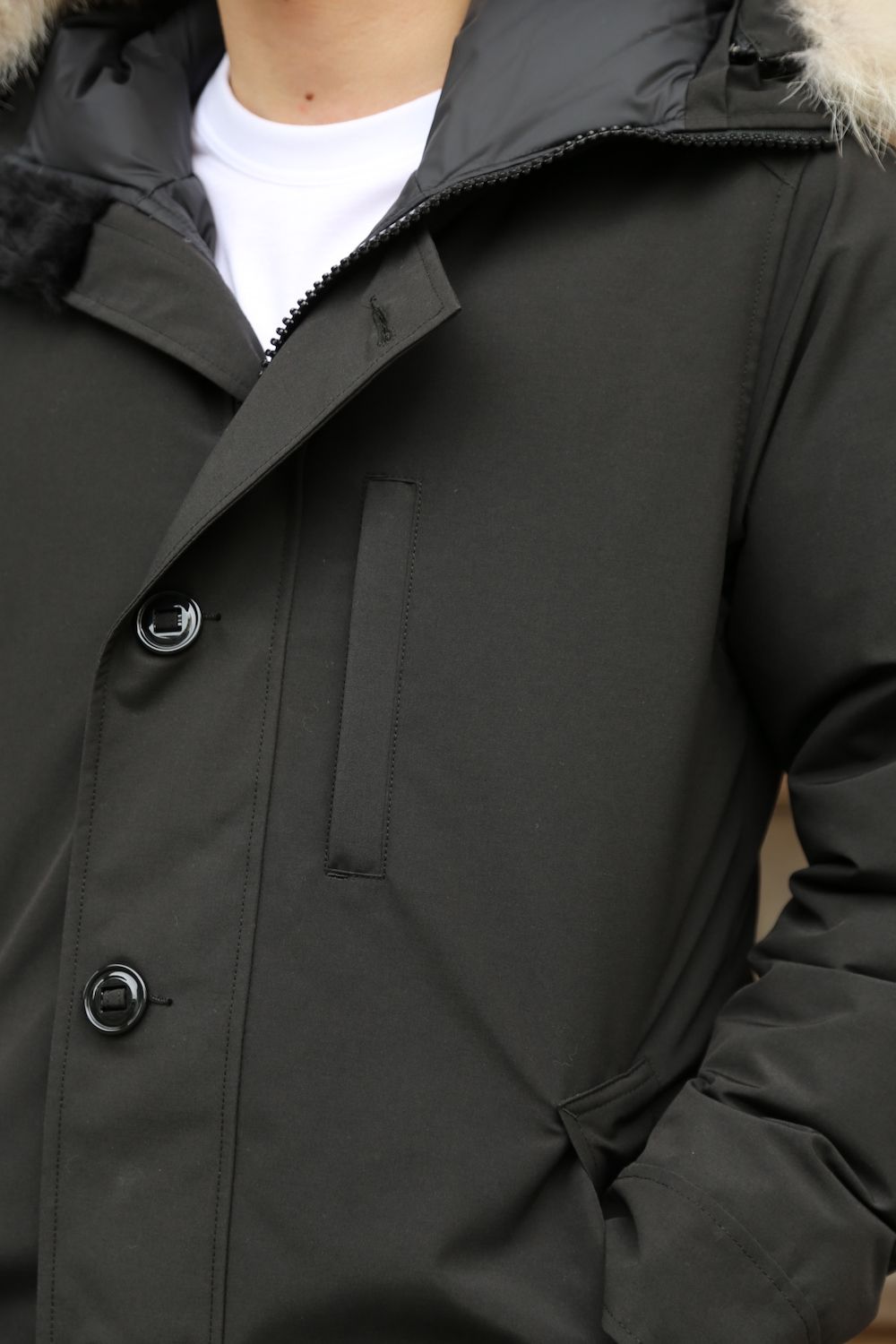 CANADA GOOSE JASPER PARKA"BLACK"Style.2020.10.3.