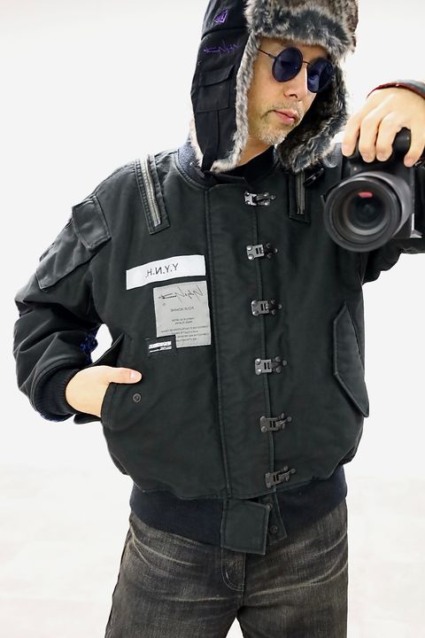 Yohji Yamamoto × NEIGHBORHOOD A-1 デッキジャケットスタイル