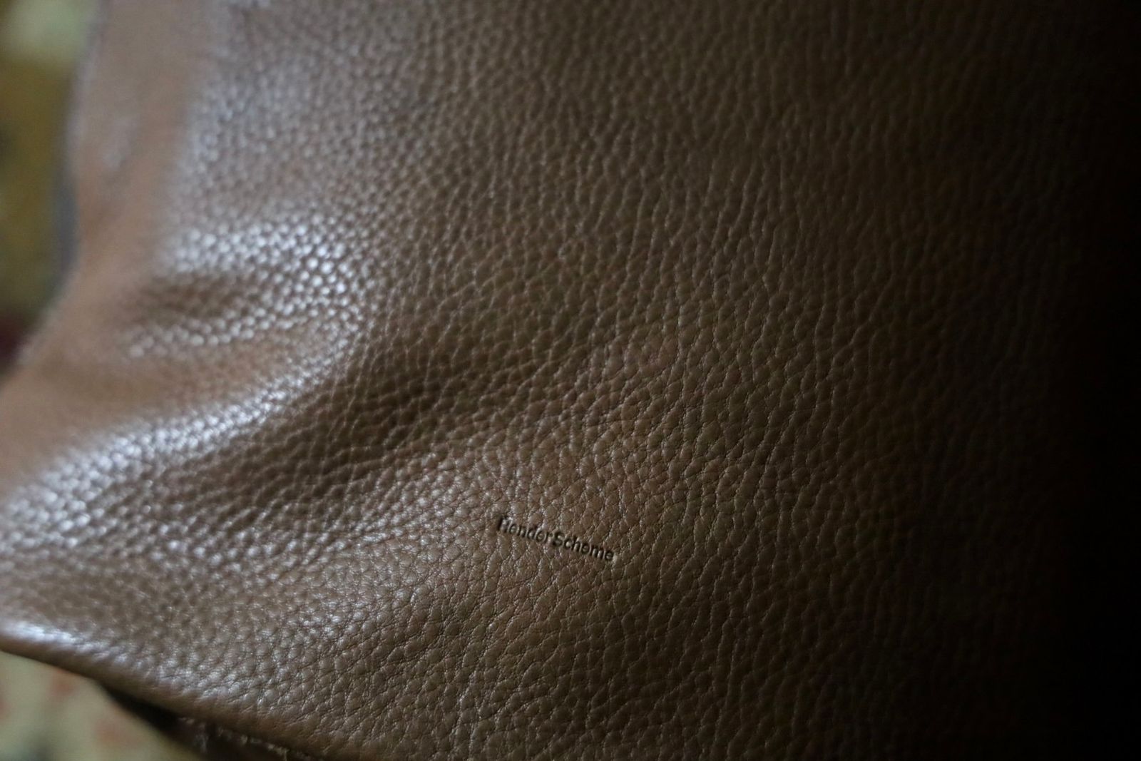 エンダースキーマ バッグ twist hand bag large(zw-b-tbb)cognac