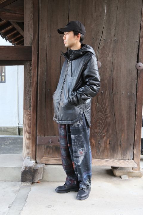 yohji yamamoto I-フードコート(HR-C90-715)ISAMU KATAYAMA BACKLASH XX Yohji Yamamoto Style.2020.11.21.