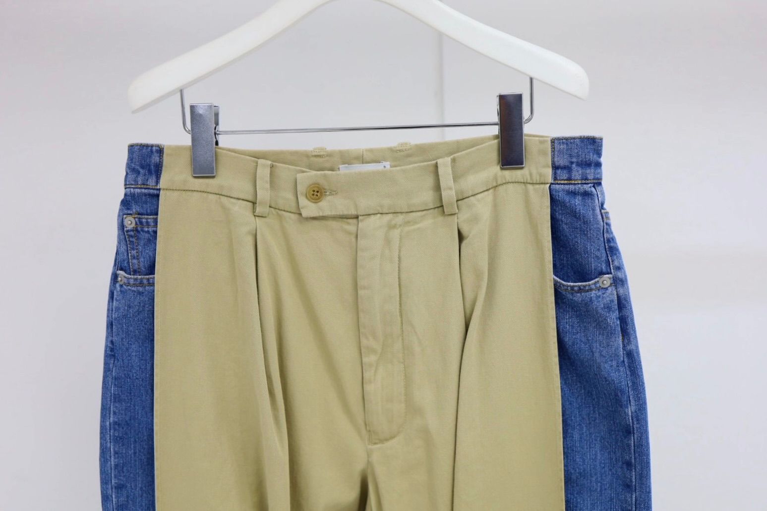 YOKE SPRING SUMMER 2026 Connected Chino&Denim Pants(YK26SS01214P)BEIGE☆12月20日(土)発売！