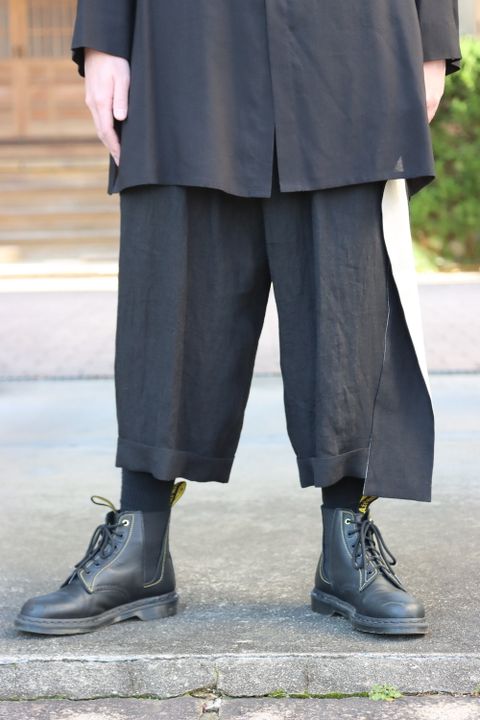 Yohji Yamamoto N-スペアカラー付きシャツ(HG-B57-216) style.2022.1.8
