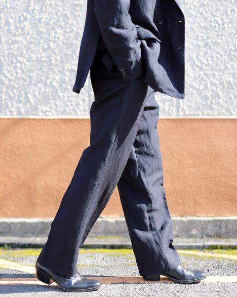 A.PRESSE 23SS Double Breasted Jacketヘリンボーンスタイル