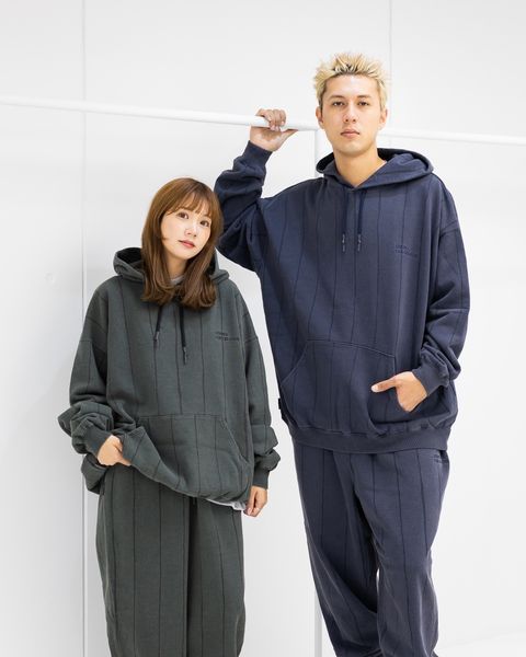 S.F.C-Stripes For Creative- 新作STRIPE HOODY SET UP style.2025.9.19