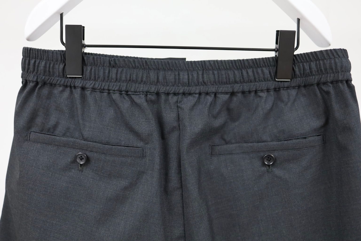 Graphpaper 26SS Fine Wool Heather Drawstring Track Shorts(GM261-40323)CHARCOAL☆2月21日(土)発売！
