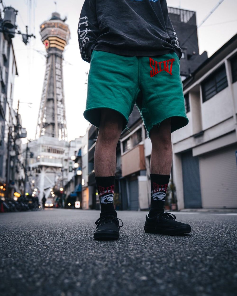 ©SAINT M×××××× SWEAT SHORTS LOGO 3月12日10:00発売