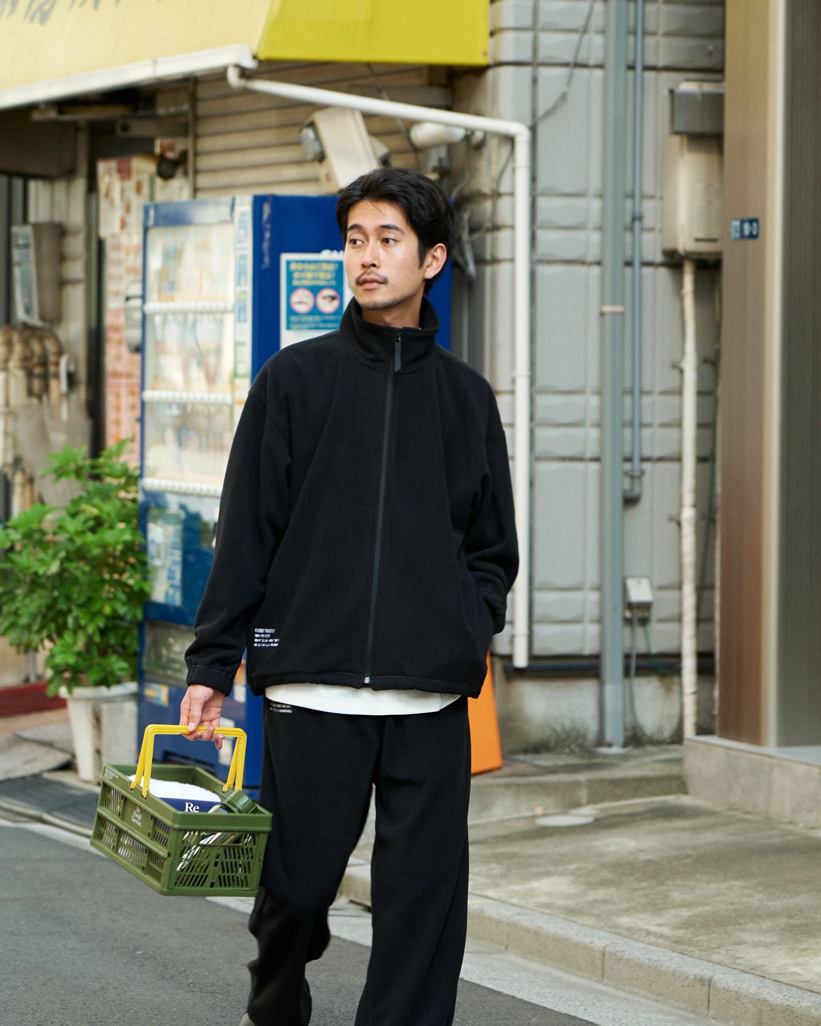 ReFresh!Service. “FLEECE TRACK SUIT”(BLACK)☆9月27日(土)発売！