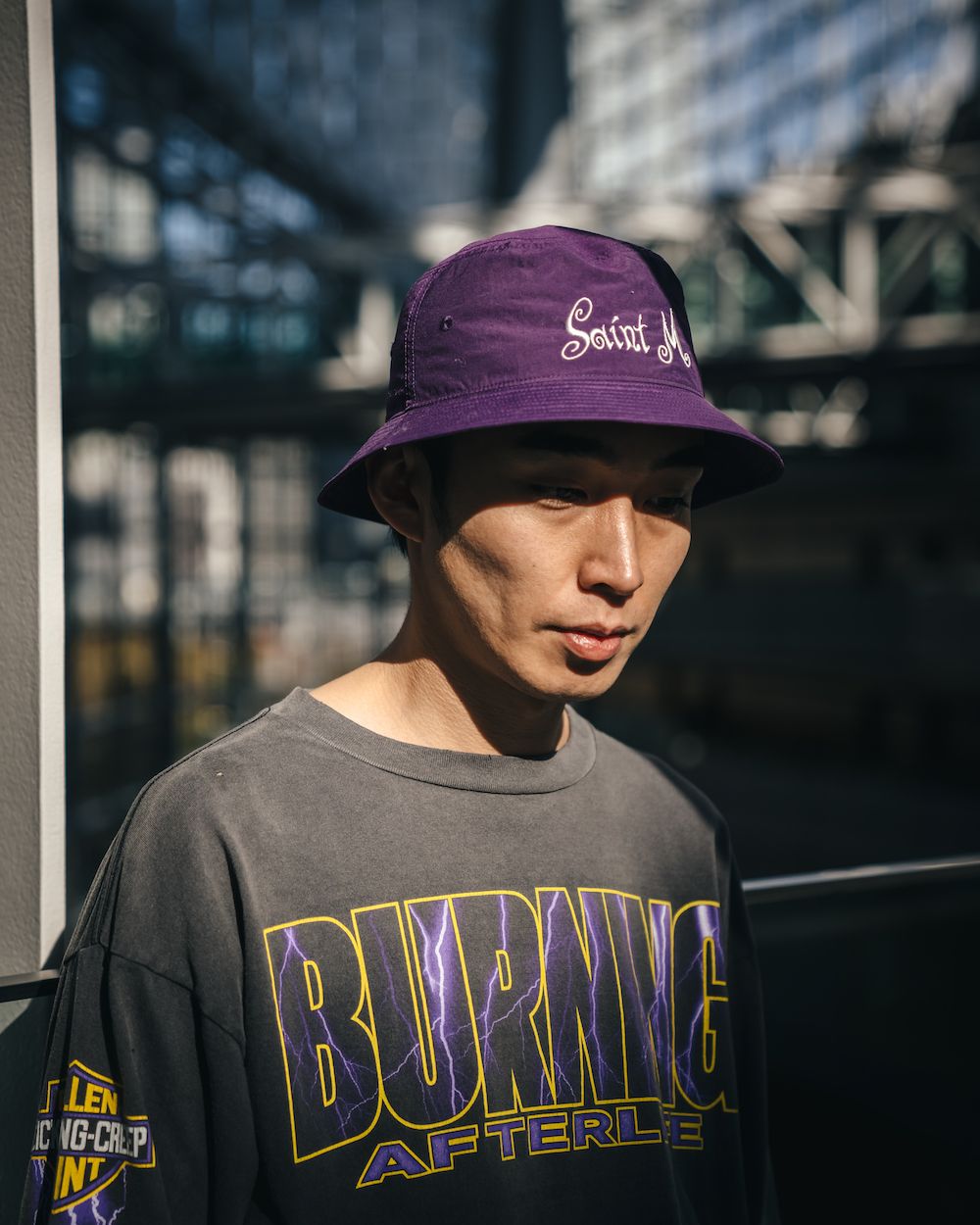 SAINT MICHAEL 23SS BUCKET HAT/ SAINT M-