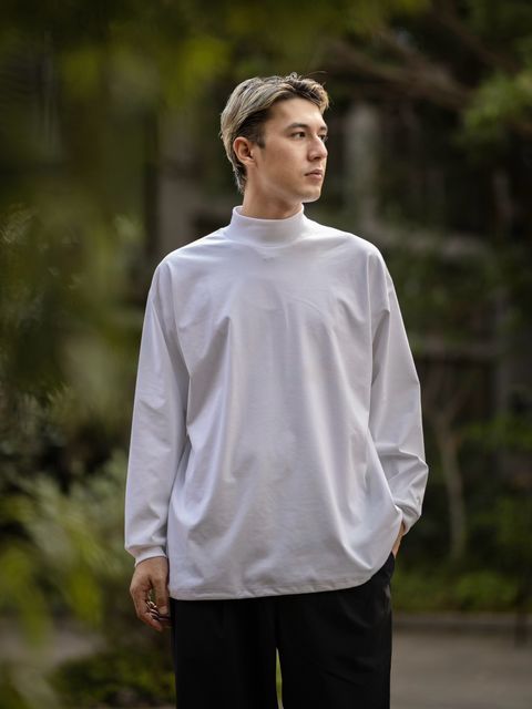 DESCENTE for Graphpaper L/S Mock Neck Tee 10月24日(土)新作発売！