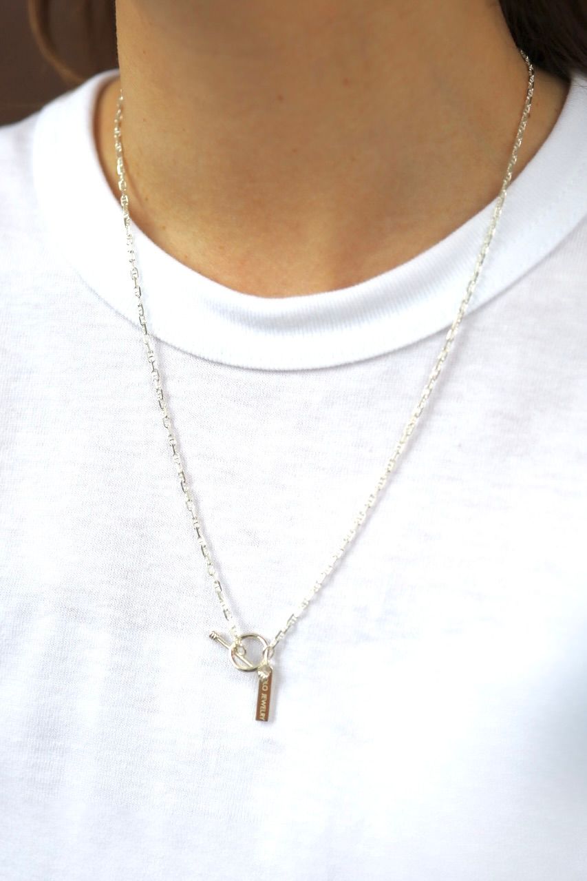 XOLO - XOLO JEWELRY ネックレス / Tiny Solid Anchor Link Necklace