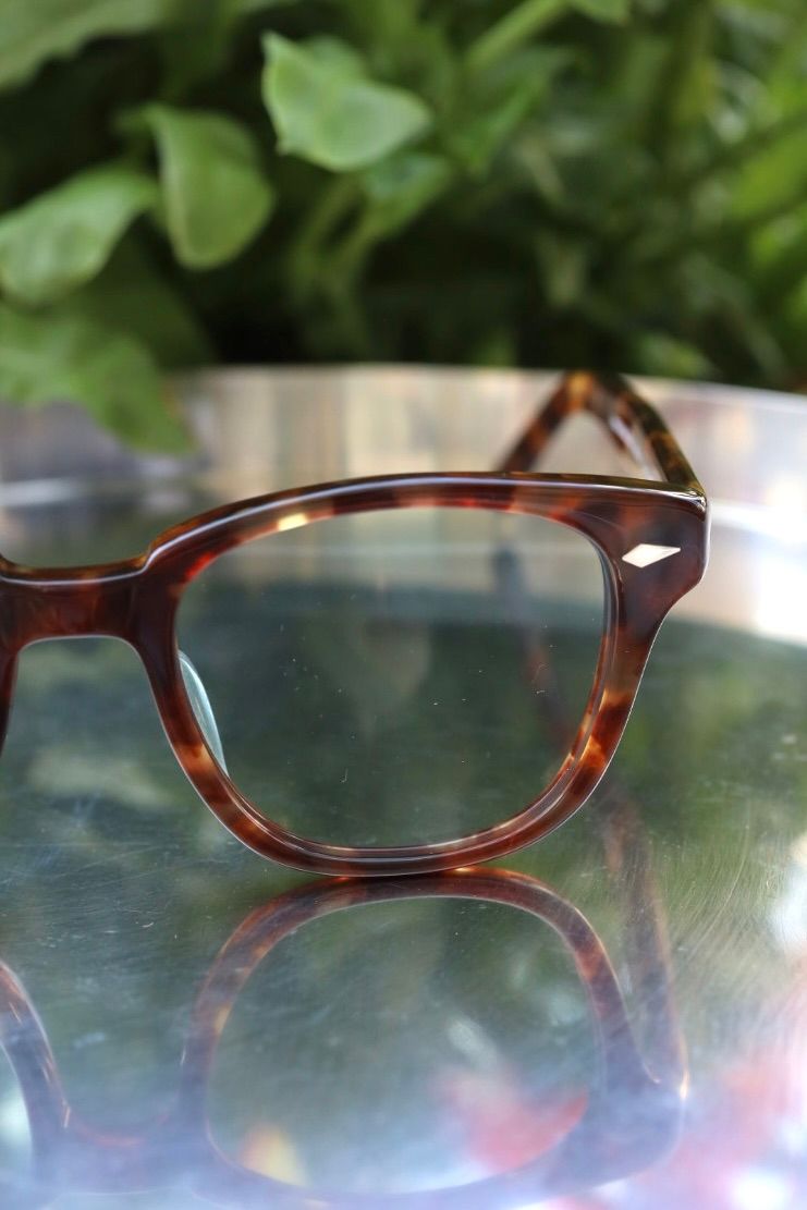 ノチノオプティカル "SANSUI" #3. RICH AMBER × GREY GREEN to D.GREY(調光モデル)