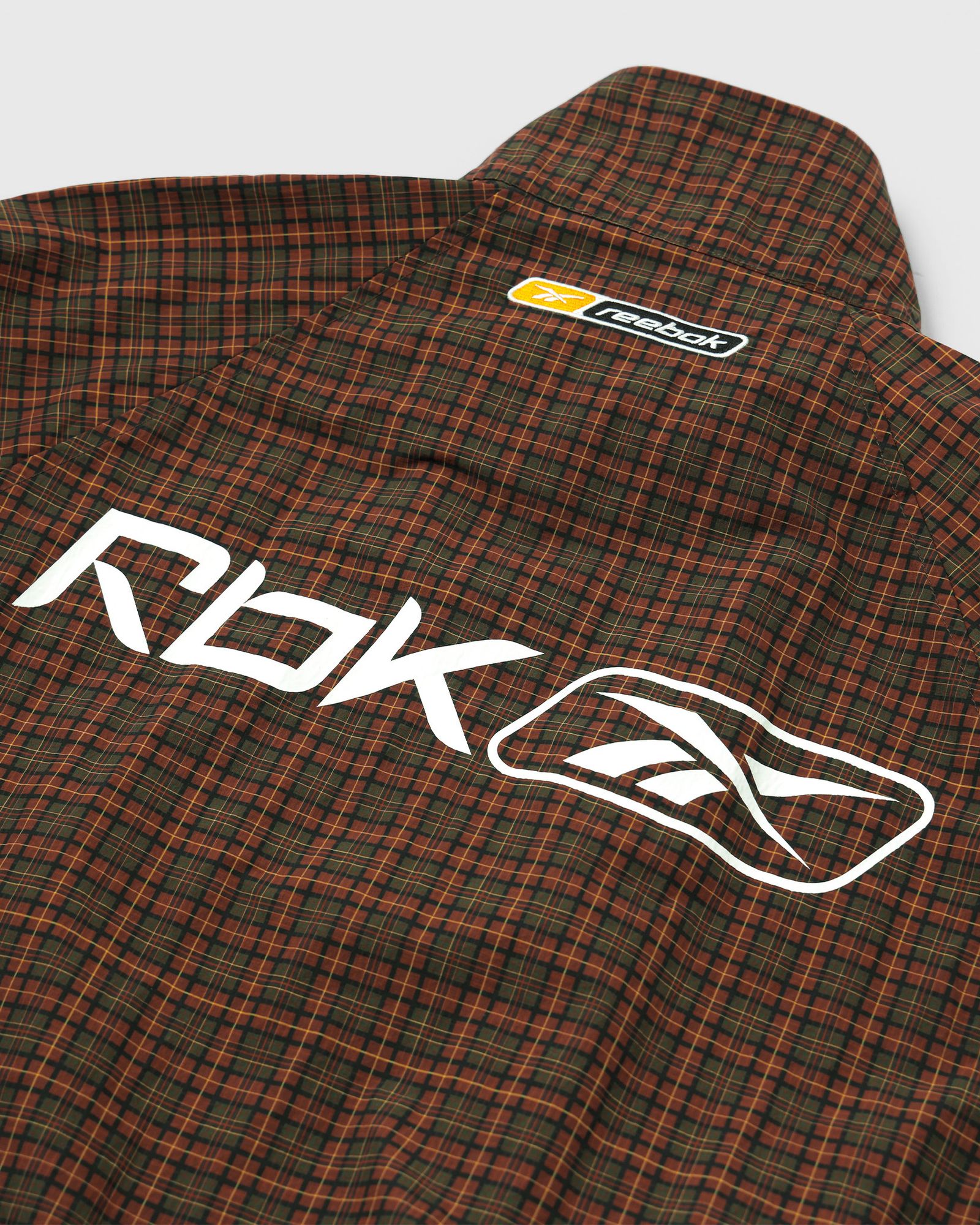 セダンオールパーパス SS26  Reebok / Track Jacket(SD26S-JK01)Brown Plaid☆2月7日(土)12:00発売！