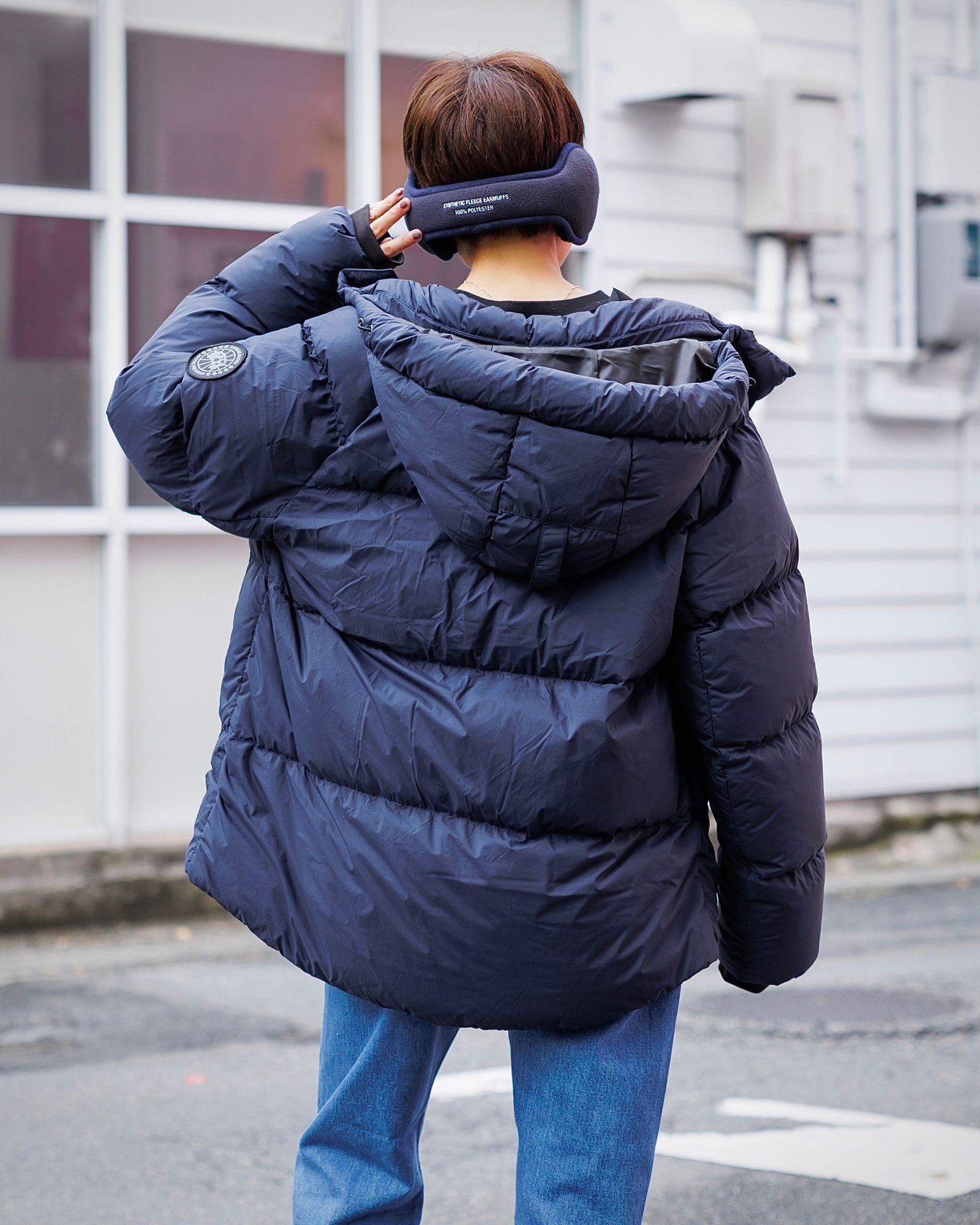CANADA GOOSE レディース新作Bryden Puffer Black Label style.2024.10.12