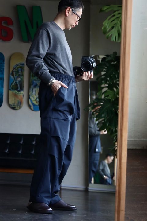 FreshService SOLOTEX TWILL FUNCTIONAL PANTSスタイル