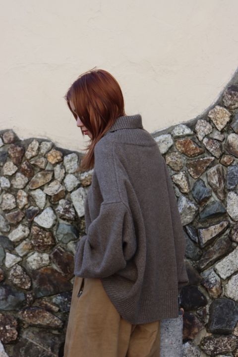 SEEALL 22AW ESSENTIAL HIGHNECK SWEATER style.2022.10.20