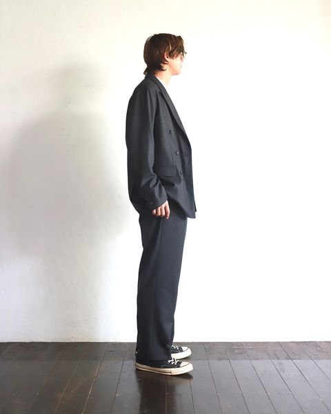 A.PRESSE 23AW Double Breasted Jacketスタイル