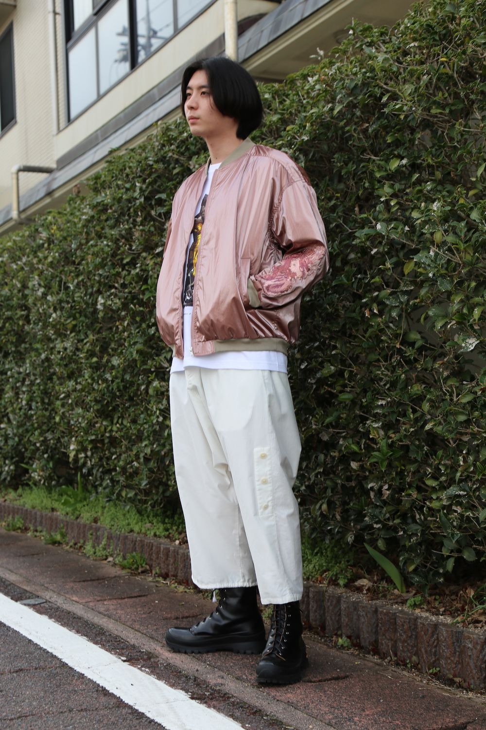 doublet GRADATION CHAOS EMBROIDERY BLOUSON style.2021.3.14