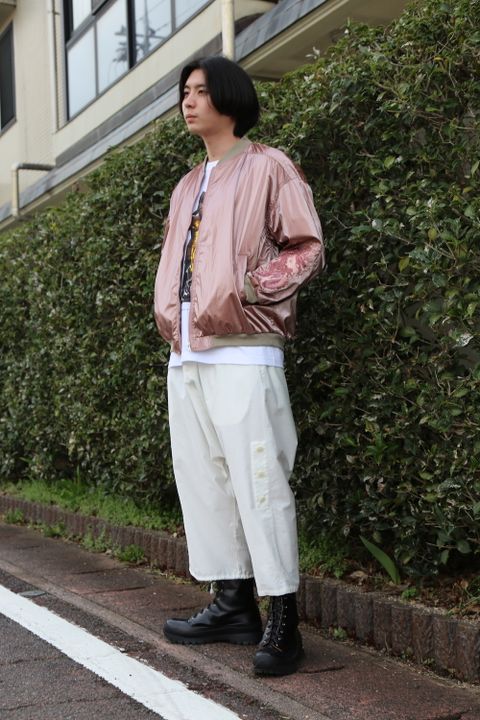 doublet GRADATION CHAOS EMBROIDERY BLOUSON style.2021.3.14.
