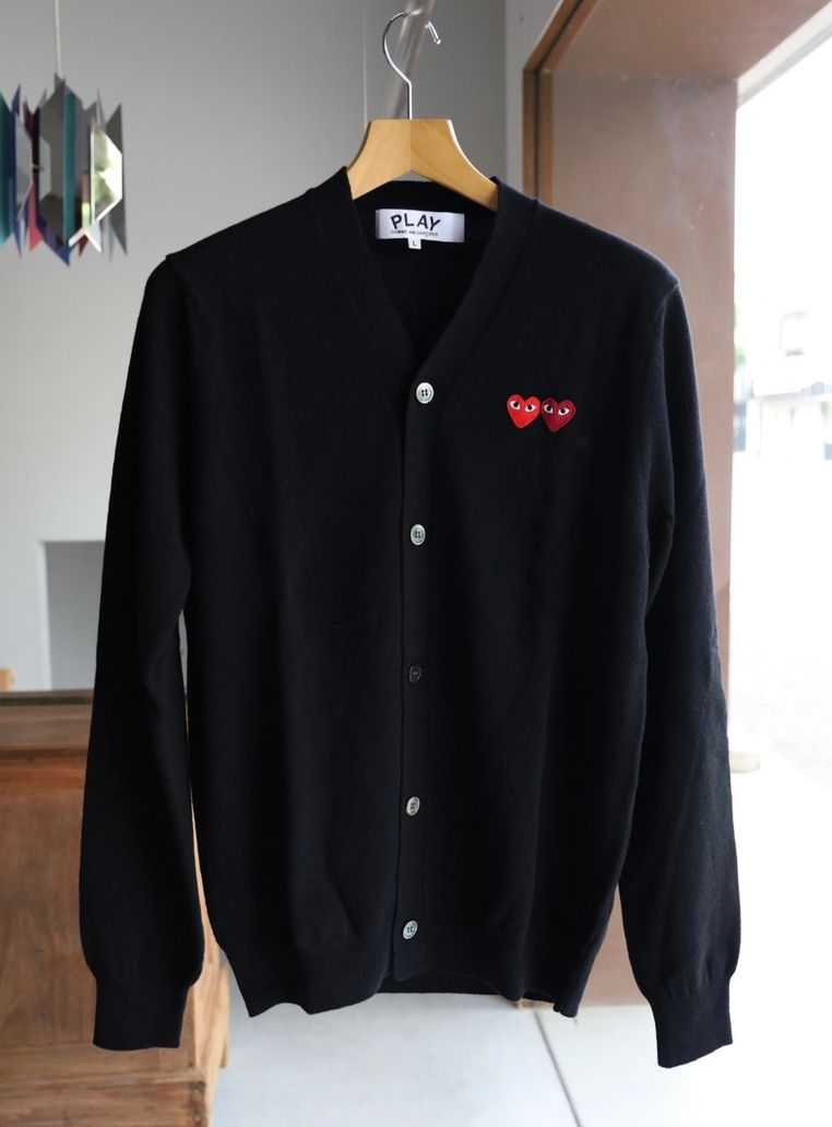 COMME DES GARCONS｜ (AX-T340-051-1) Buy Comme des Garçons PLAY Heart Back Emblem T-Shirt 'Black