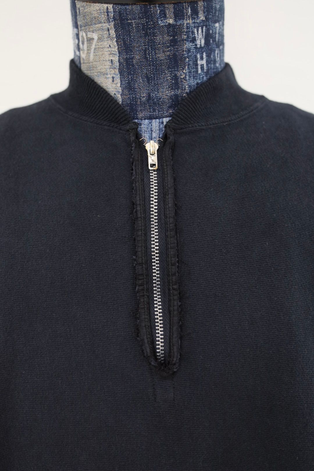 アプレッセ 2026 STYLE2 Vintage Half Zip Rib Collar Sweatshirt(26AAP-05-11)BLACK☆8月22日(土)発売！