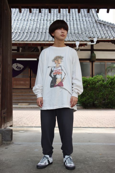 ©SAINT M×××××× LS TEE_PUNKGIRL(SM-A21-0000-018) style.2021.09.26