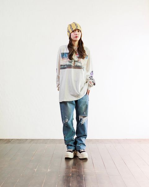 セントマイケル 新作SAINT PICTURES LS TEE style.2024.10.25