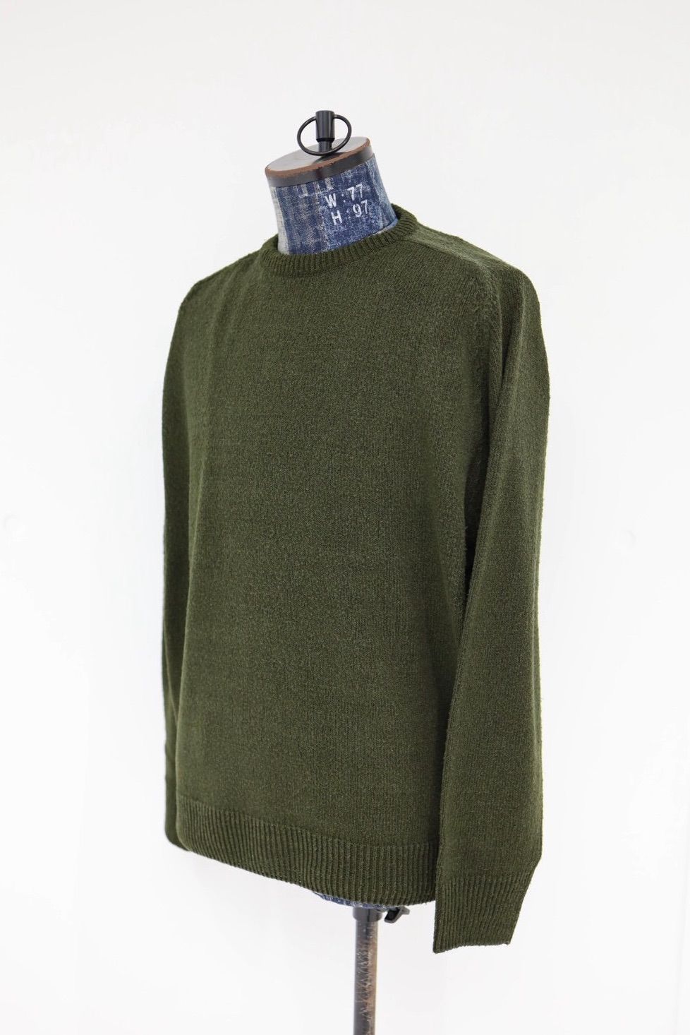 アプレッセ 2026 STYLE1 Washed Silk Nep Crew Neck Sweater(26SAP-03-07)OLIVE☆1月10日(土)発売！