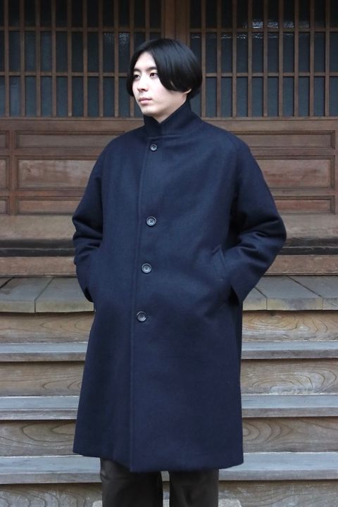 A.PRESSE Chester Coat(21AAP-01-03H)NAVY style