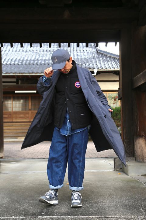 CANADA GOOSE FREE STYLE CREW VEST "BLACK"スタイル.2020.12.14.