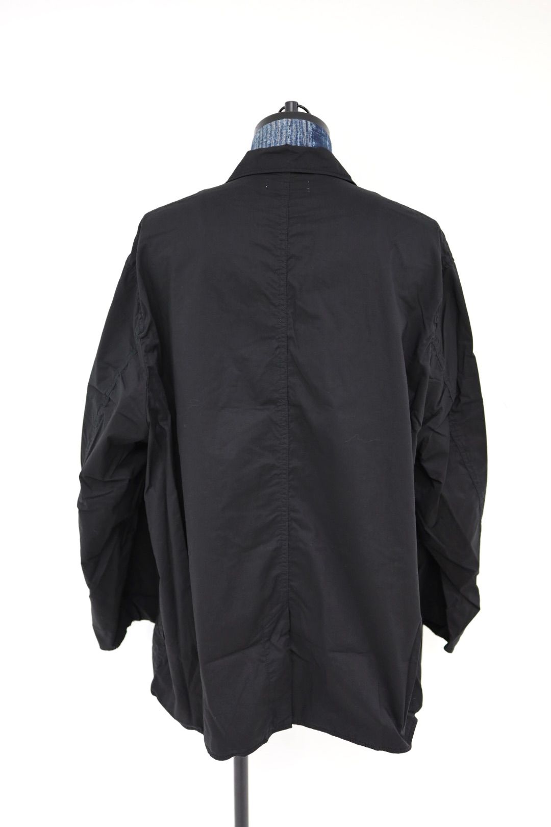 グラフペーパー 26SS Garment Dyed Typewriter Oversized Jacket(GU261-20099B)BLACK☆3月7日(土)発売！