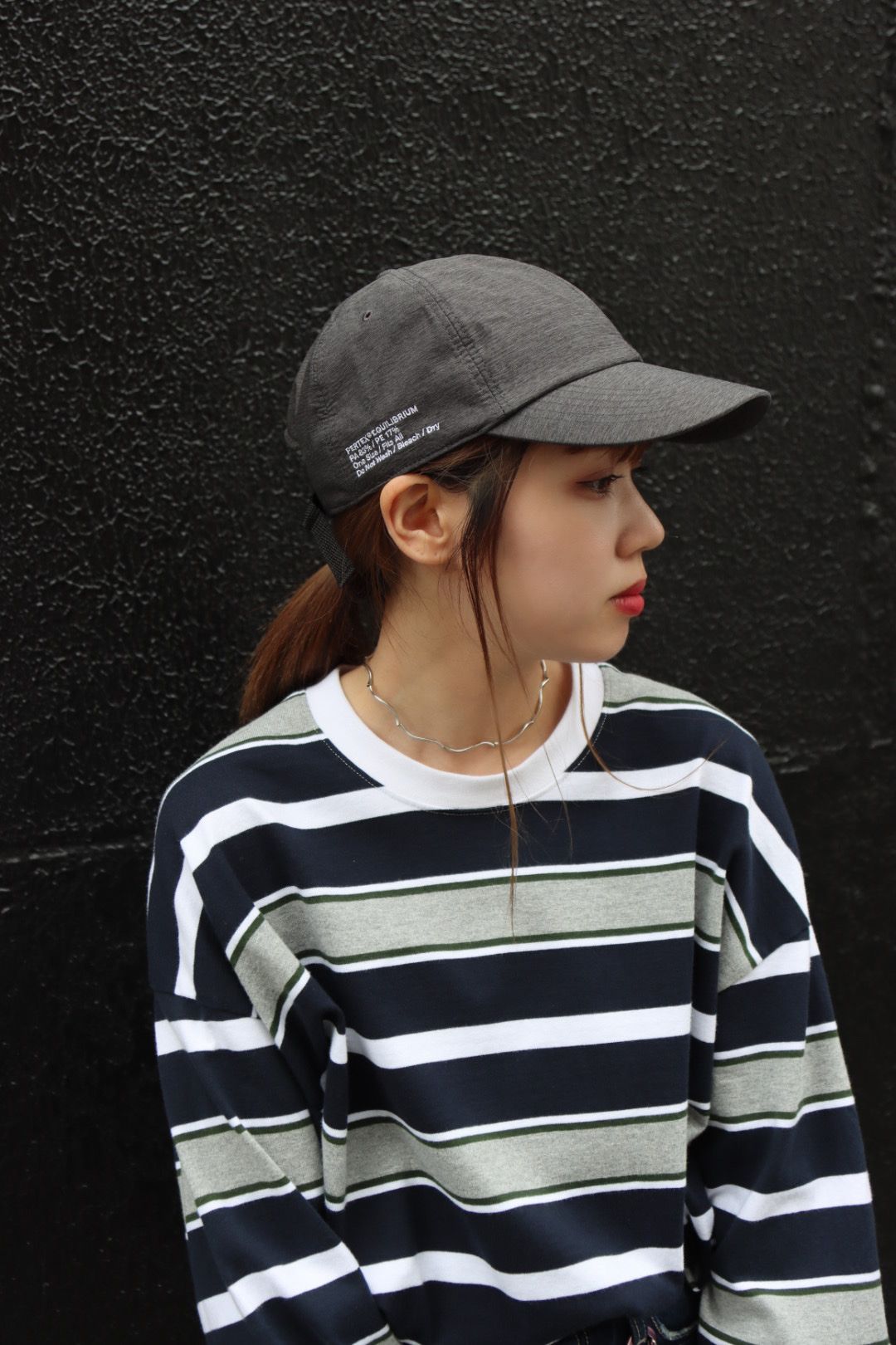 FreshService 23ss MULTI BORDER L/S TEE style.2023.5.28