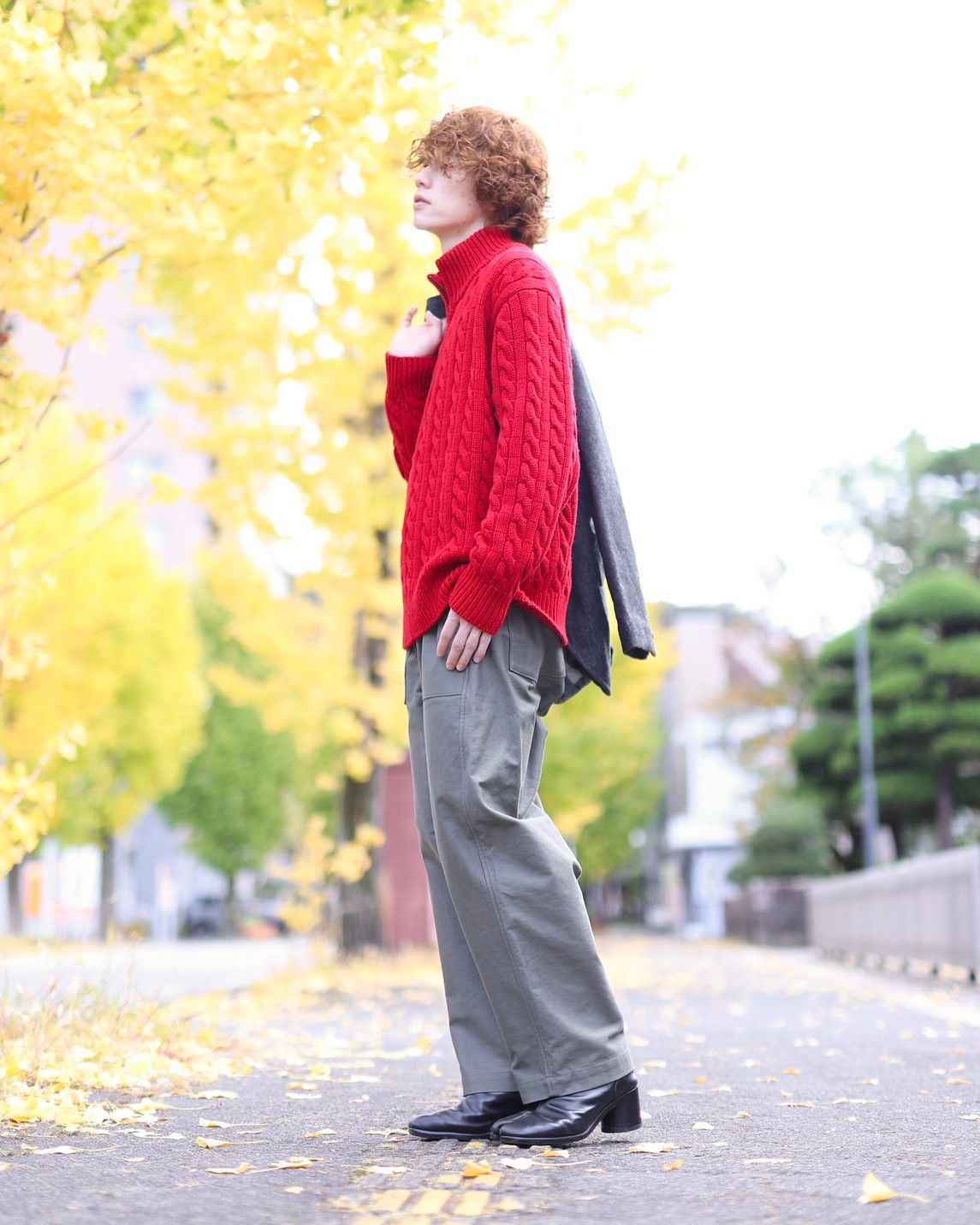 A.PRESSE アプレッセ 2023 Style2 Tweed Tailored Jacketスタイル 