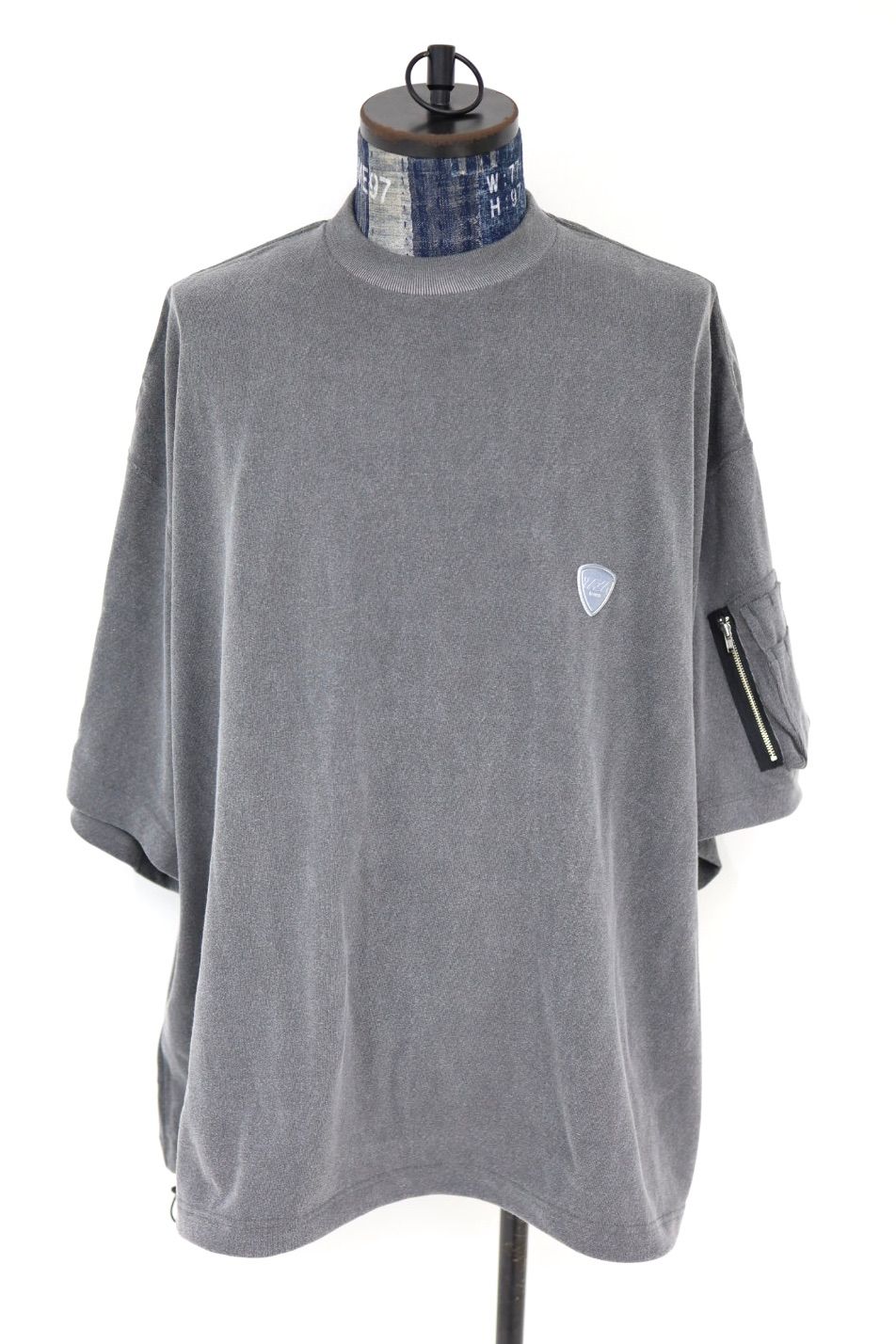 イズネス 26SS Arm Pocket Balloon T-Shirt (26SS_40_1008SST01)BLACK☆新作発売！