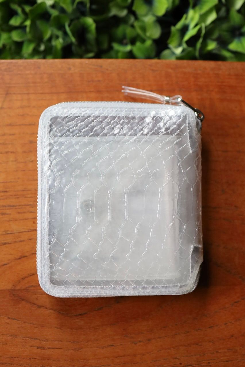 コムデギャルソン 財布 SNAKE TRANSPARENT 2つ折り財布(8Z-T210-051)☆12月再入荷致します！