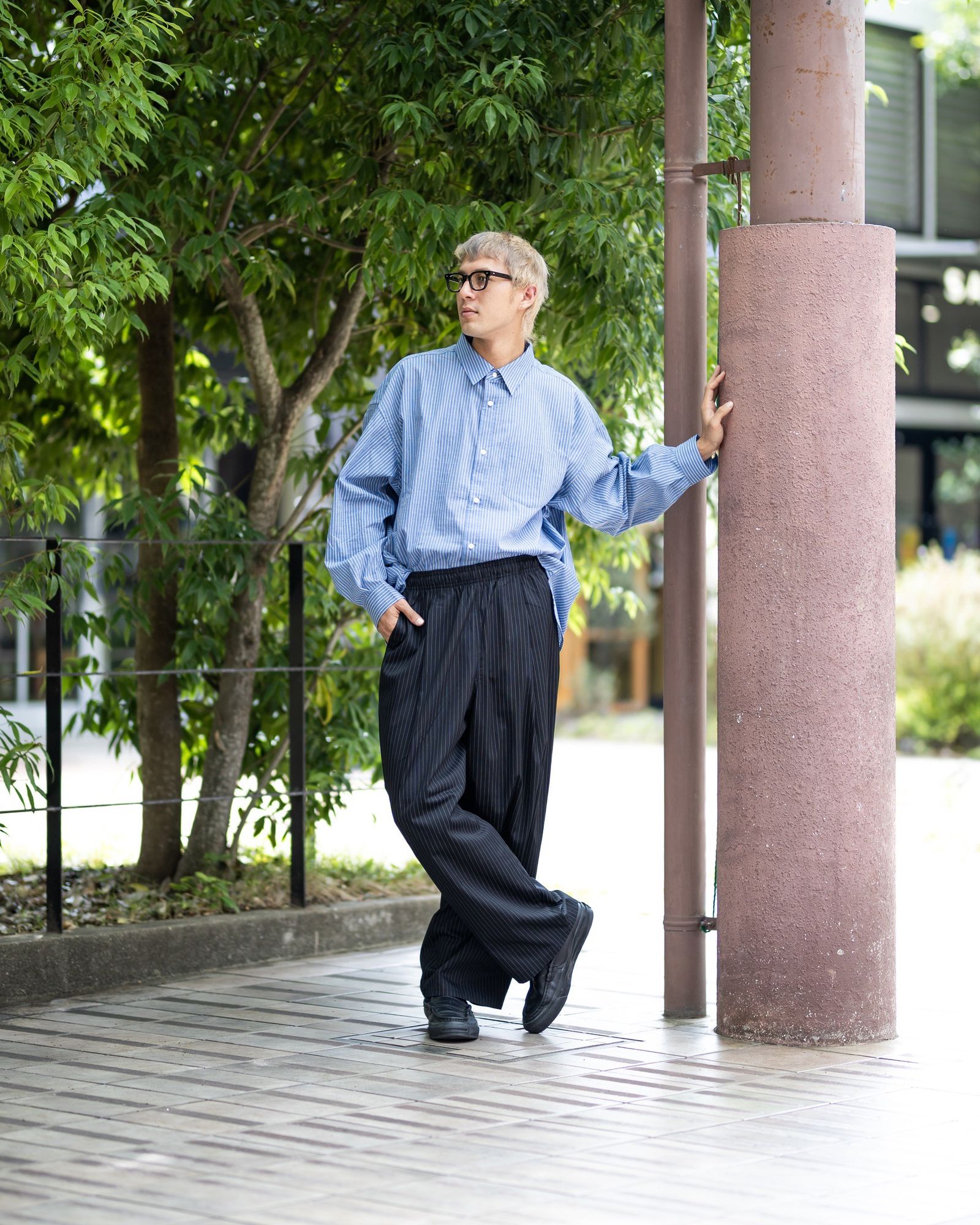FreshService HRAFTeX® L/S STRIPE SHIRT (BLUE STRIPE) 5月30日(土)新作発売！