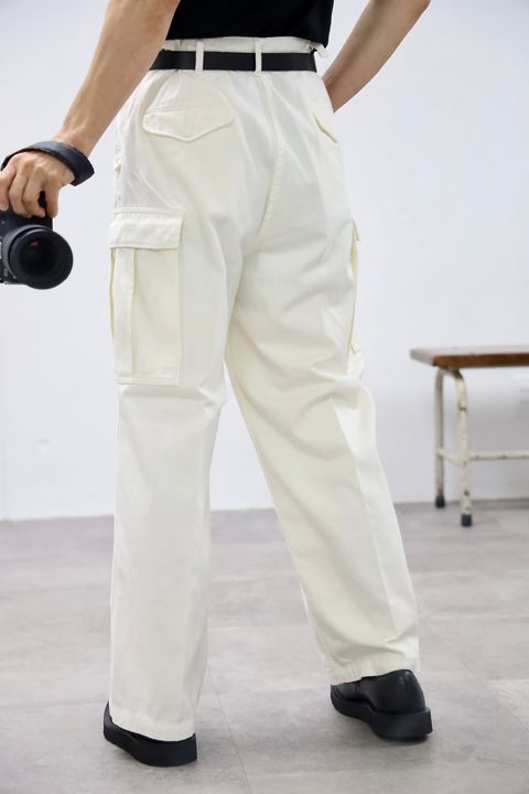 A.PRESSE 2026 STYLE2 Vintage US Army M-51 Field Pants"WHITE"スタイル