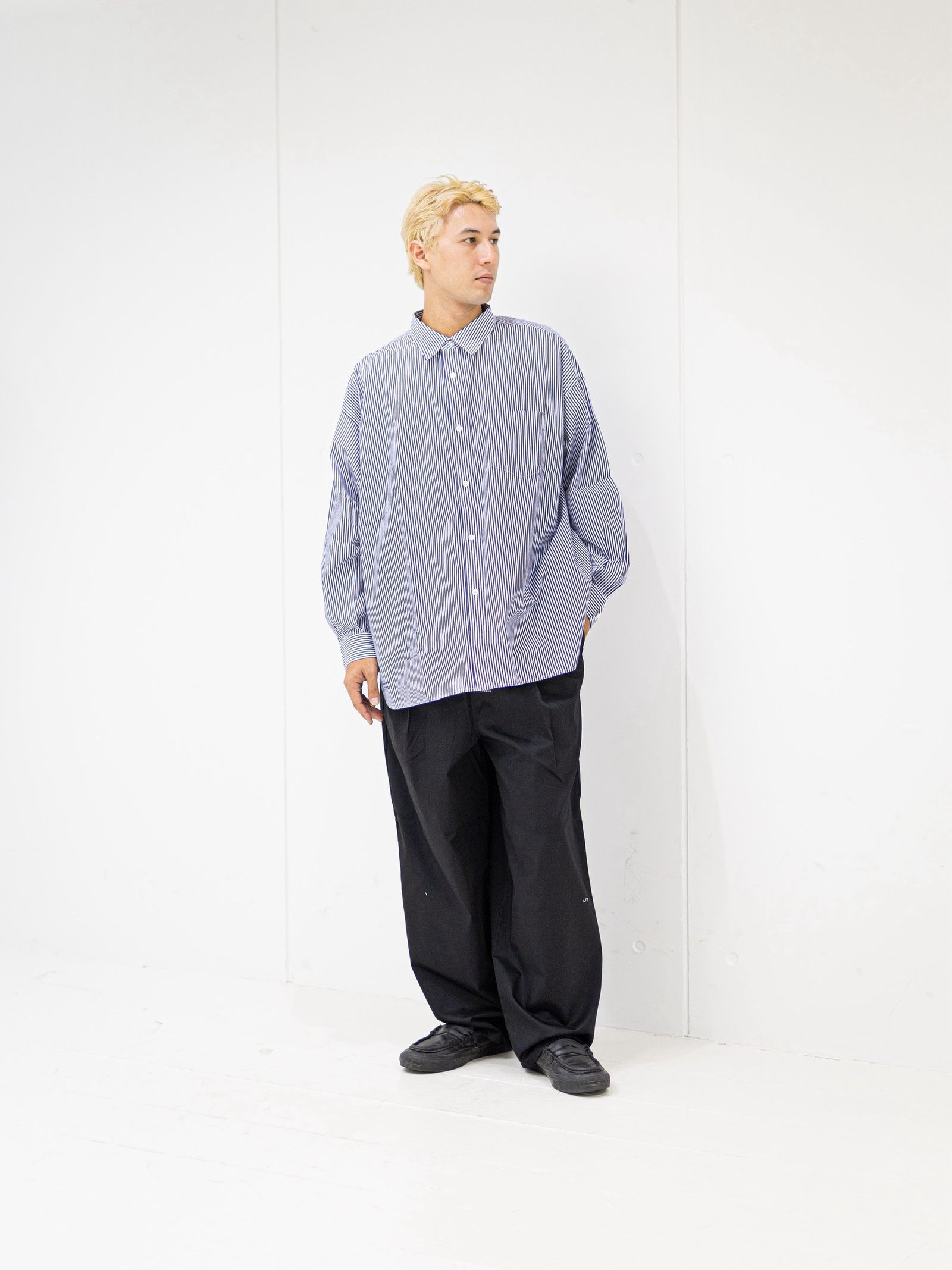 フレッシュサービス 26AW CORPORATE UNIFORM L/S SHIRT(FSC263-50016B)BLUE STRIPE☆8月8日(土)発売！