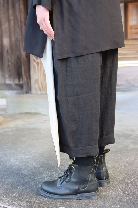 Yohji Yamamoto N-スペアカラー付きシャツ(HG-B57-216) style.2022.1.8