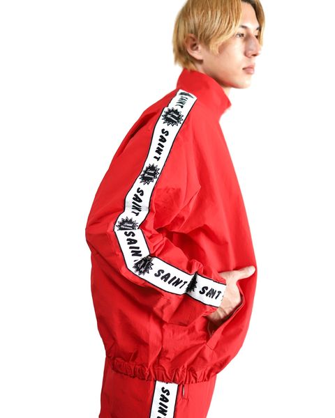 セントマイケル 24SS 新作SIDE TAPE TRACK JKT& SIDE TAPE TRACK PNTS style 2024.2.10