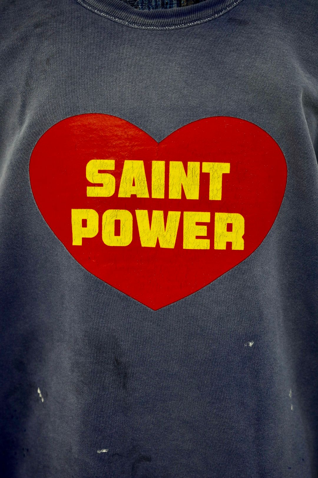 セントマイケル SAINT POWER CRW NECK SWT/NAVY(SM-HR1-0000-048)