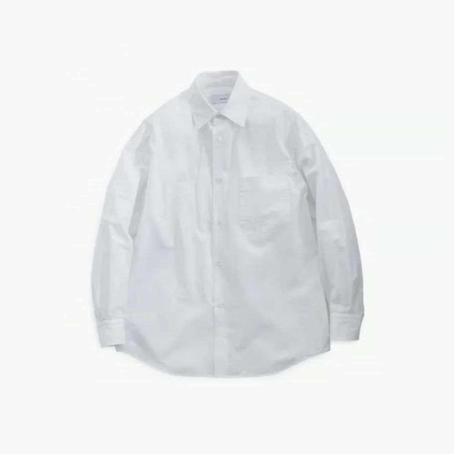 グラフペーパーシャツ Broad Regular Collar Shirt (GM253-50005B)WHITE☆7月19日(土)発売！