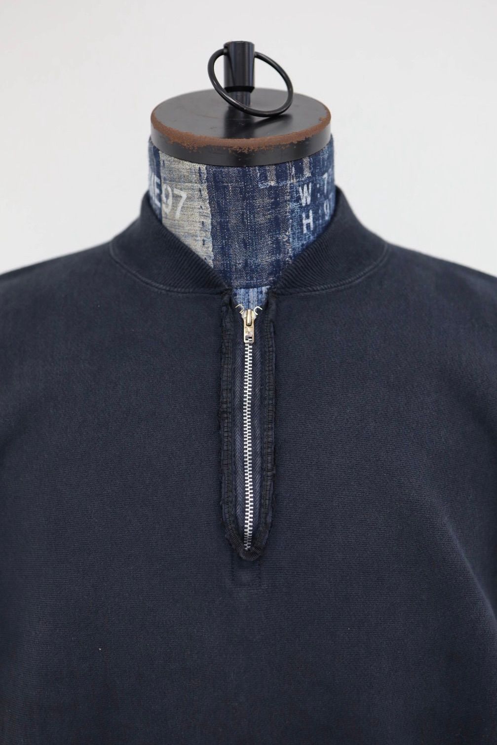 アプレッセ 2026 STYLE1 Vintage Half Zip Rib Collar Sweatshirt(26SAP-05-11)BLACK☆12月13日(土)発売！